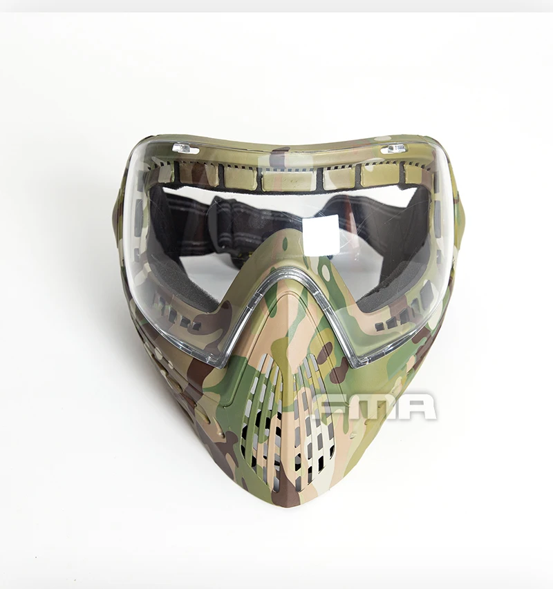 FMA máscara facial antiniebla F1 completa para airsoft y paintball - imagen 2