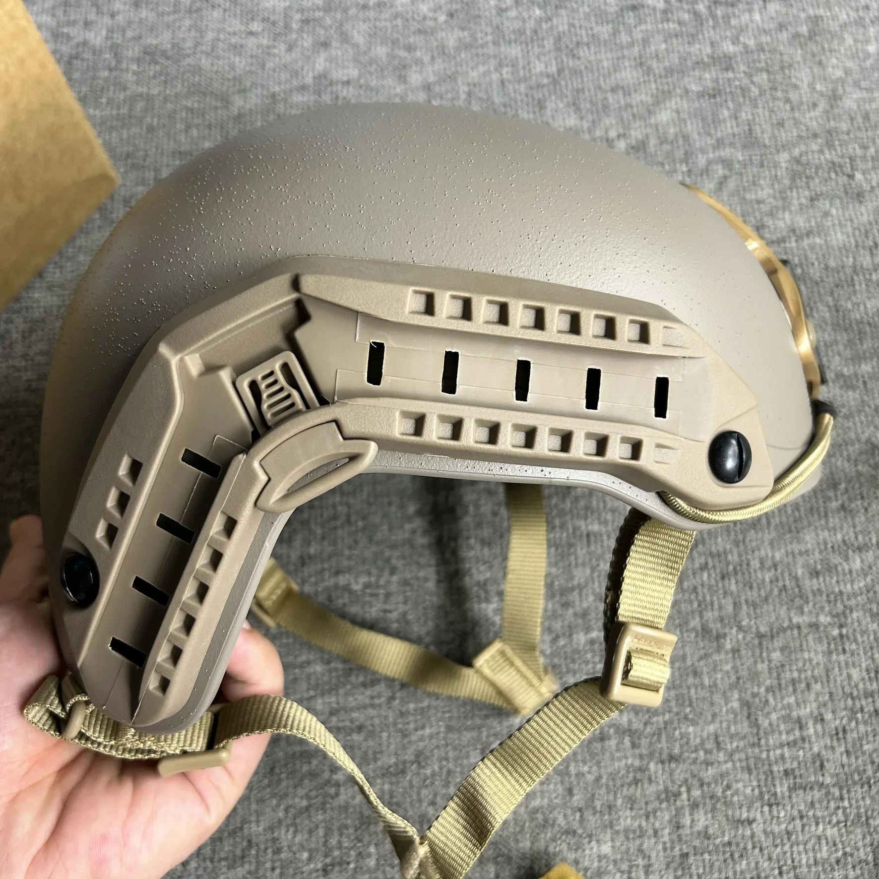 Casco táctico marítimo para airsoft y paintball con NVG, rieles ARC - imagen 3