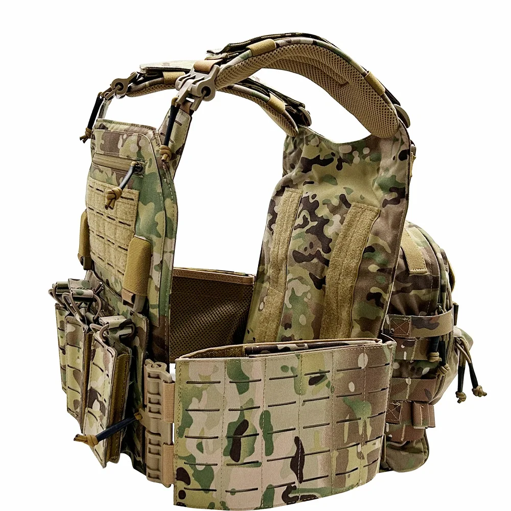 EmersonGear ZH02 Chaleco táctico laser cut con mochila de hidratación - imagen 5