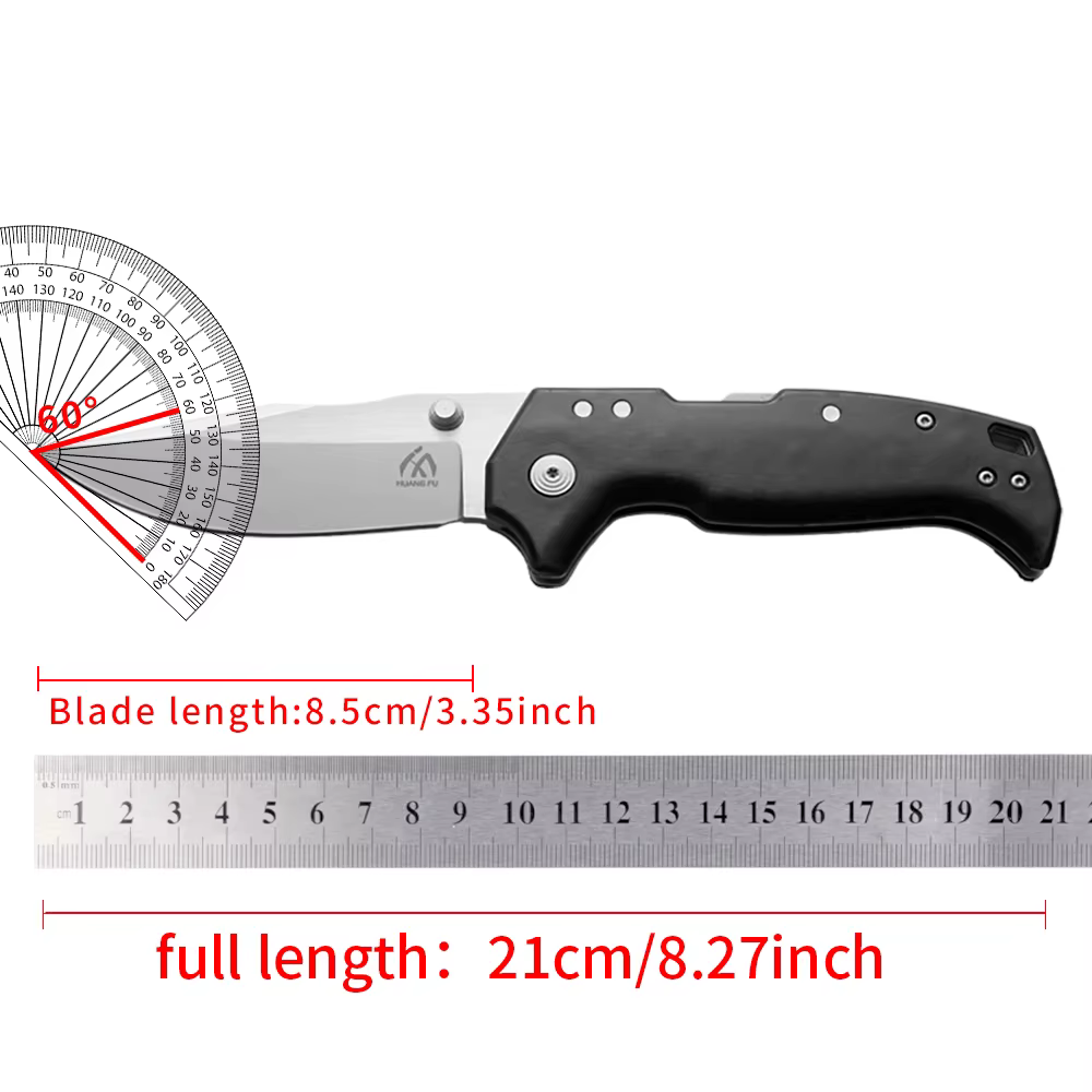 Cuchillo plegable táctico G10 multifunción para exterior y regalo - imagen 5