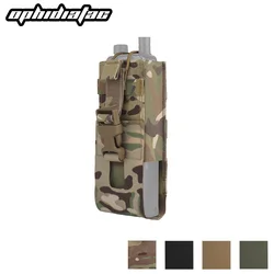 Bolsa MOLLE ligera para radio y walkie talkie táctico