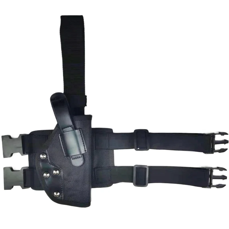 Funda táctica de pistola en muslo universal para pierna derecha - imagen 2