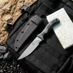 Cuchillo de Supervivencia Compacto, Hoja Fija para Exteriores