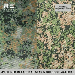 Tela camuflada malla impresa doble cara boscoso Holanda táctica