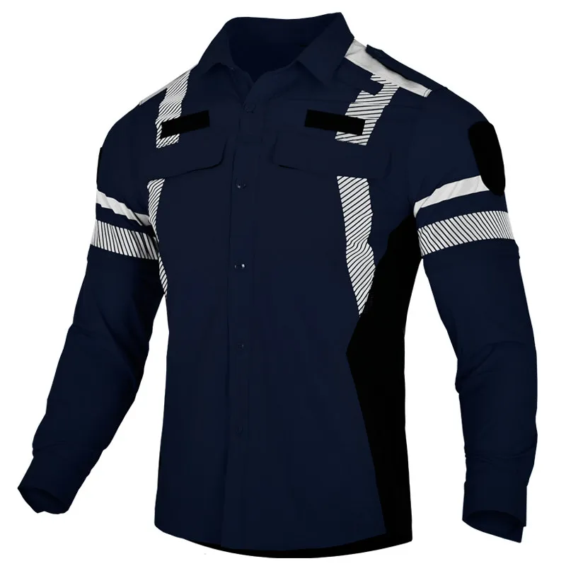 Uniforme de rescate veraniego transpirable para bomberos, secado rápido - imagen 4