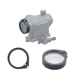 Victoptics Tapa protectora Picatinny para visor punto rojo airsoft