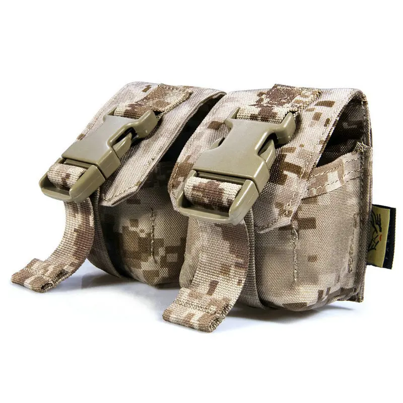 Chaleco táctico MOLLE con bolsa para granada M67 - imagen 2