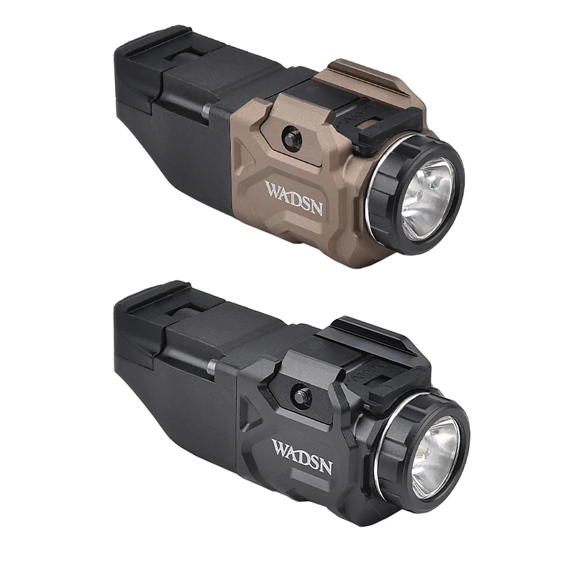 WADSN RX1 Linterna táctica para pistola con estroboscopio y Picatinny