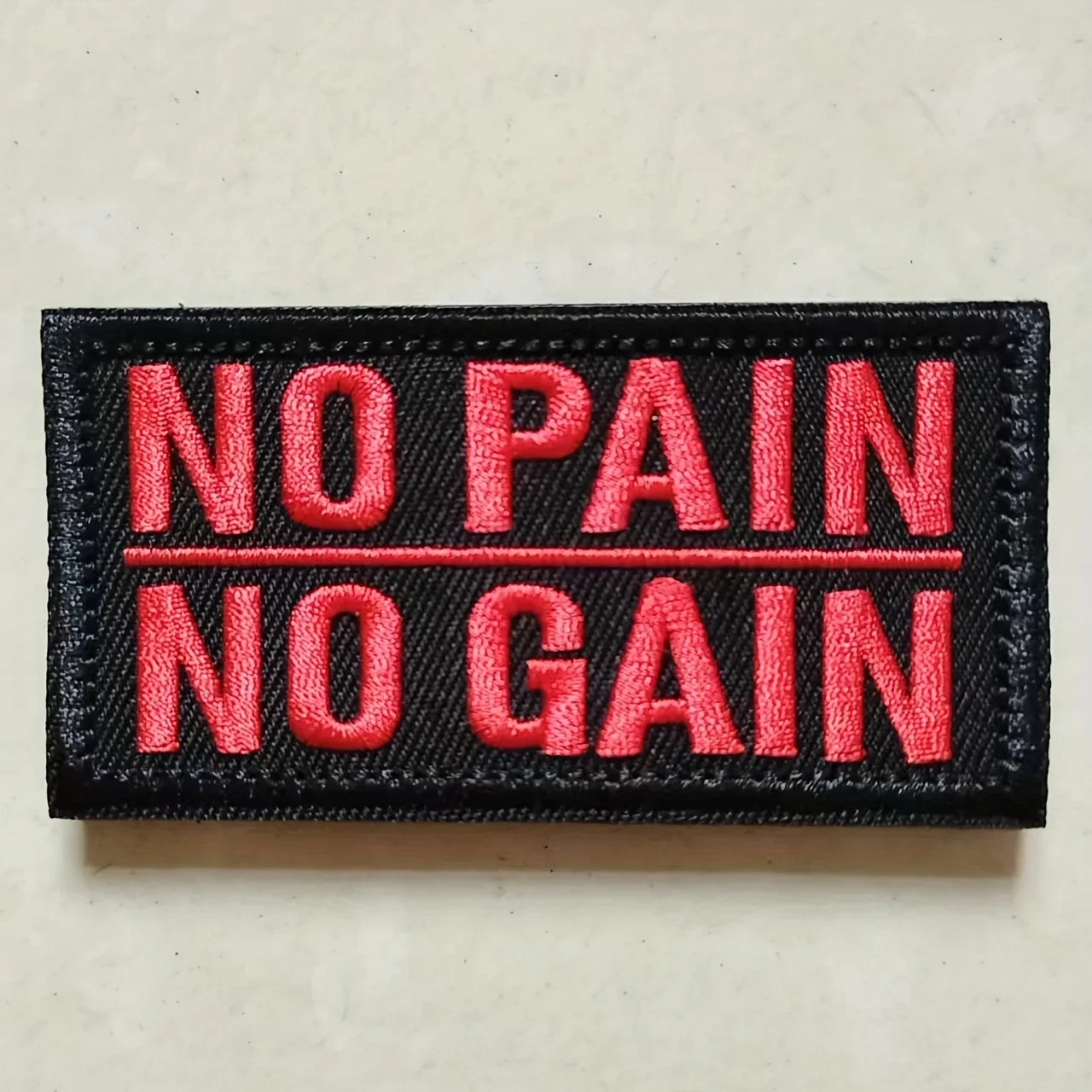 Parche velcro tactico Molle bordado letras para mochila - imagen 2