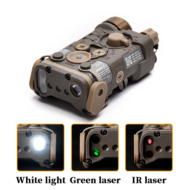 NGAL puntero láser táctico airsoft con interruptor trasero doble - imagen 4