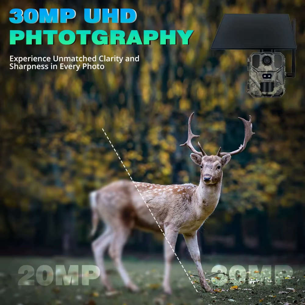 Cámara de caza Wildlife 2K 4G Mini900Pro con control remoto móvil - imagen 5
