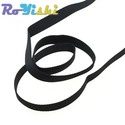 Cinta nailon MOLLE negra resistente para cinturón y mochila táctica