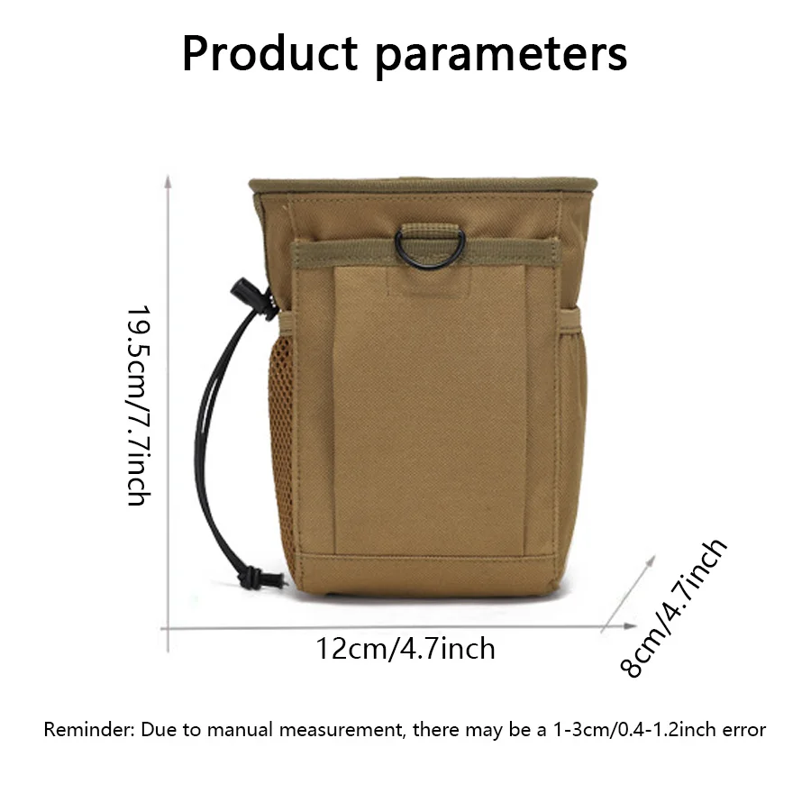Bolsa de cintura camuflaje con sistema MOLLE