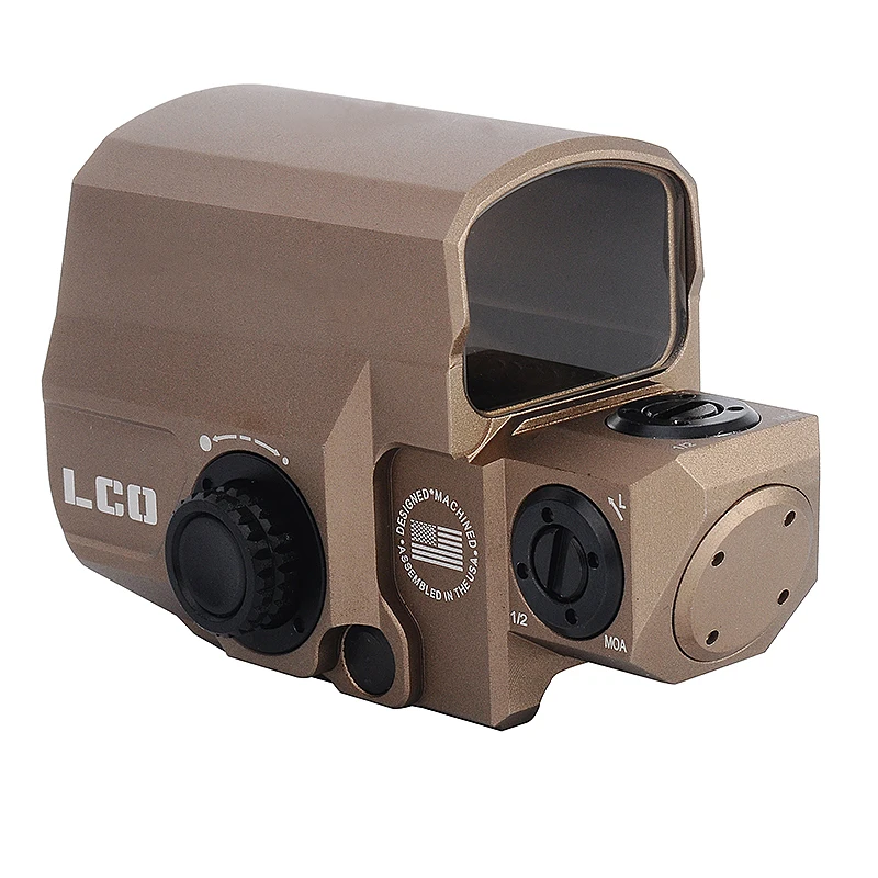 LCO Red Dot mira holográfica réflex táctica para rifle y caza - imagen 3
