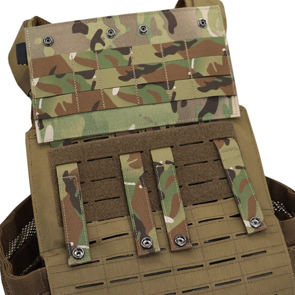 Panel adaptador MOLLE para parches ID en chaleco táctico - imagen 4