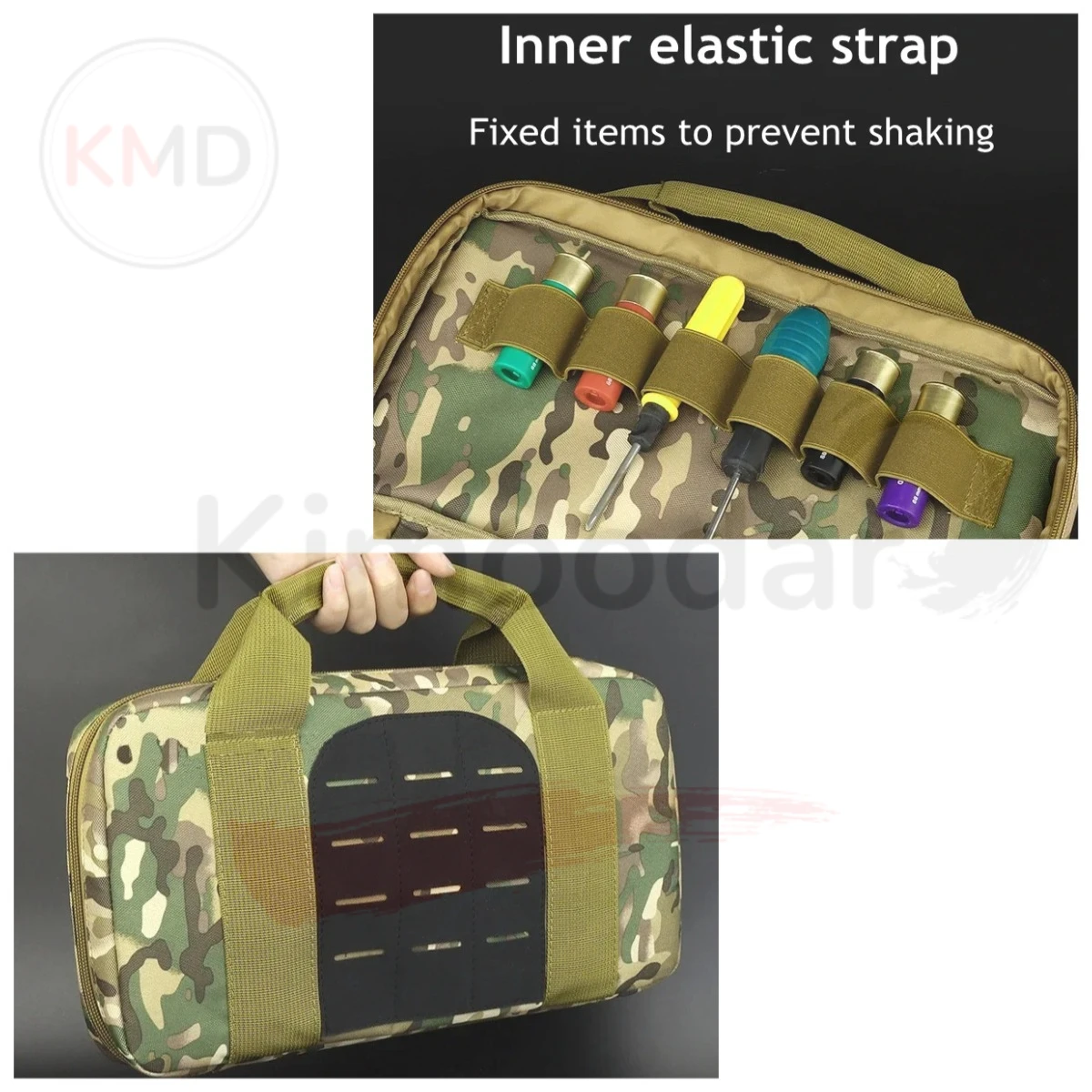 Bolso táctico EDC multifunción acolchado para ordenador portátil