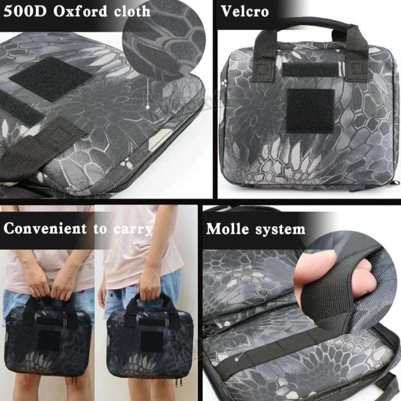 Bolsa táctica pistola camuflaje MOLLE EDC organizador - imagen 5