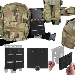 QLS Placa adaptadora para sistema MOLLE – Montaje bolsas tácticas