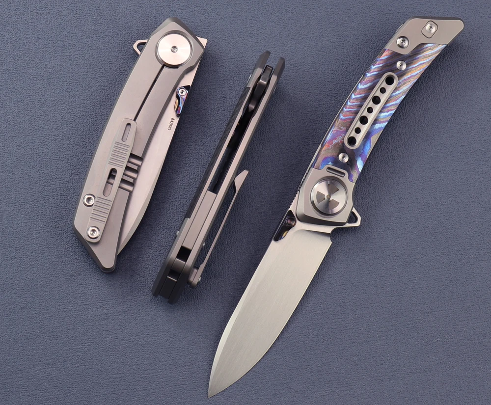 Vista general del cuchillo plegable Flipper