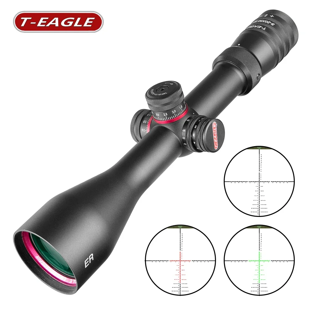 Teagle 5-20x50 SFIR Mira telescópica con paralaje y retícula iluminada