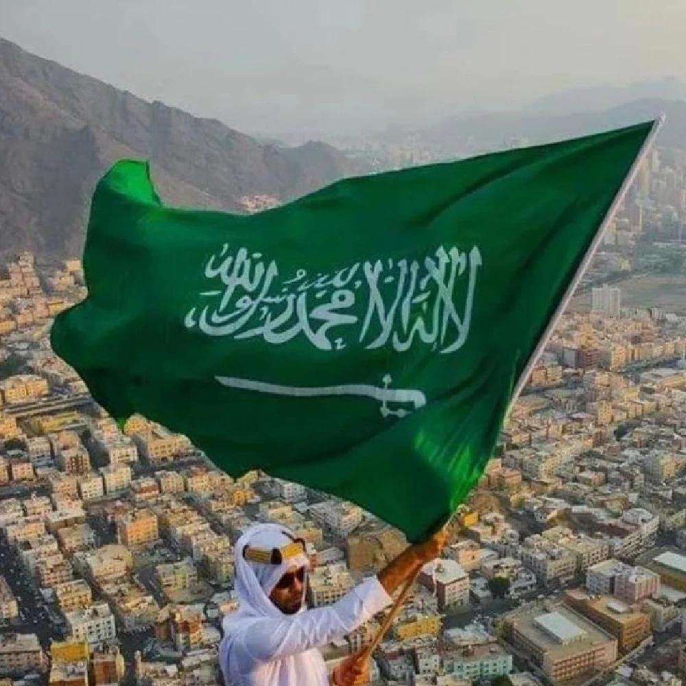 FLAGLINK Bandera Arabia Saudita nacional para decoración exterior - imagen 4