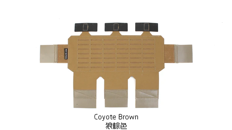 Panel MOLLE TRMP con triple cargador