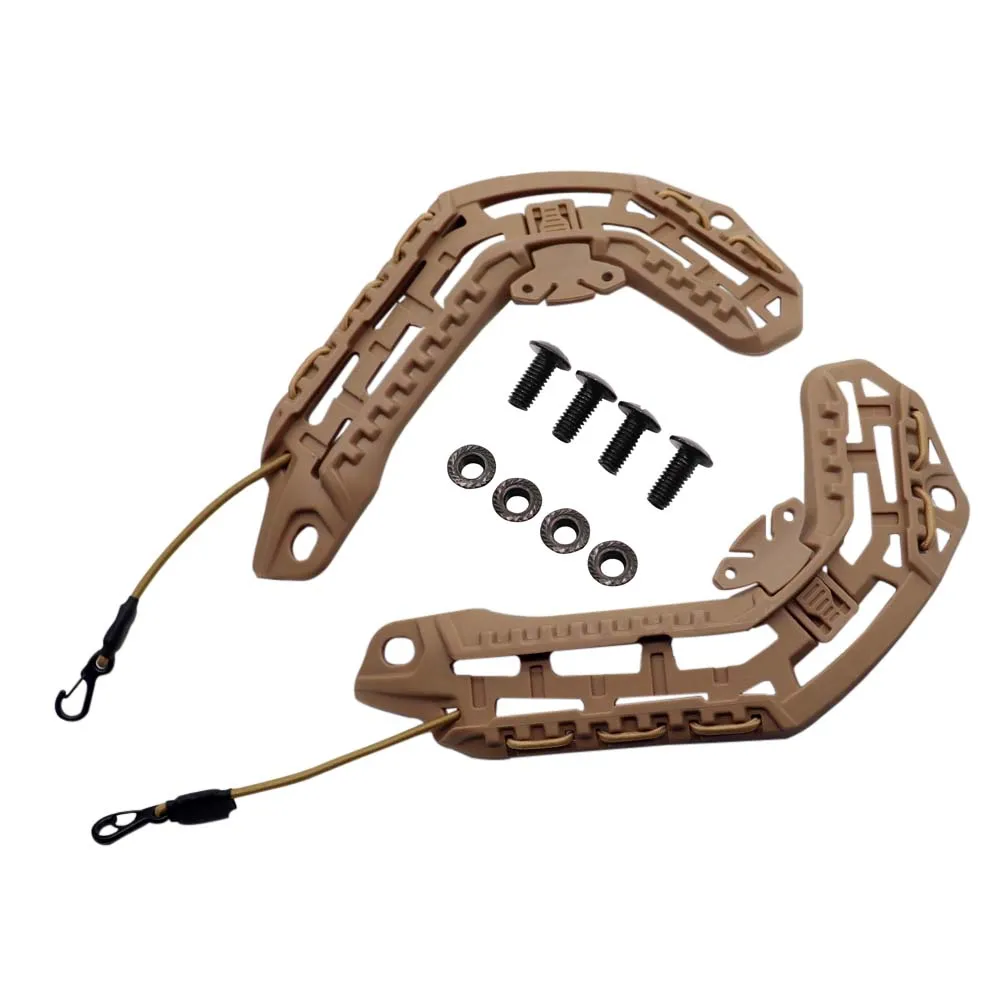 Accesorios casco táctico con riel guía lateral - Montaje Airsoft - imagen 5