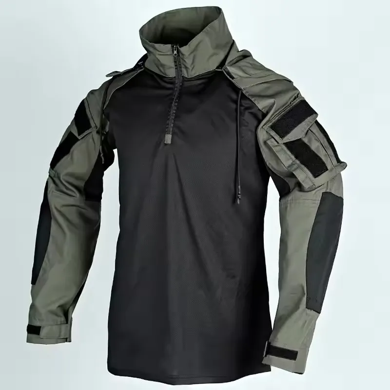 Camiseta táctica con capucha impermeable para uso militar - imagen 5