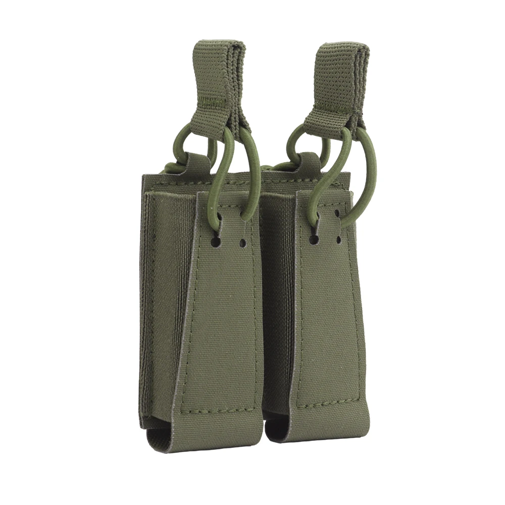 Porta Cargadores MOLLE táctica para pistola 9mm, doble o individual - imagen 4