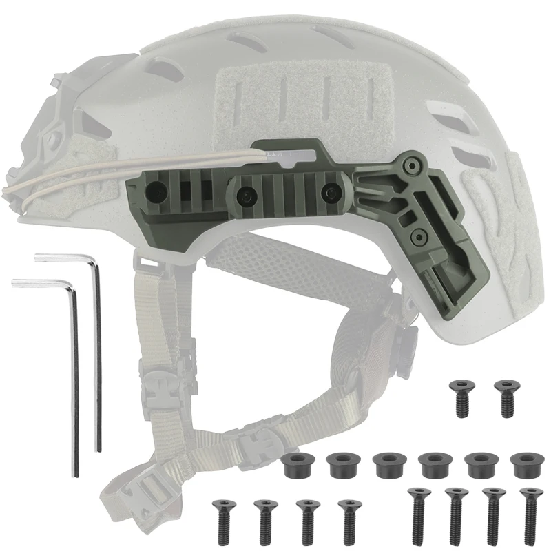 Team Wendy rail de repuesto para casco Bulletproof 2.0 y 3.0