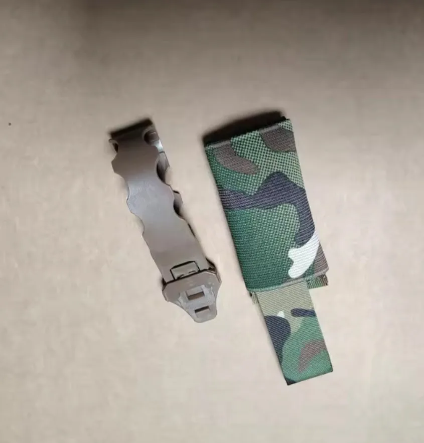 Correa táctica MOLLE de apertura rápida con bandera de impacto - imagen 4