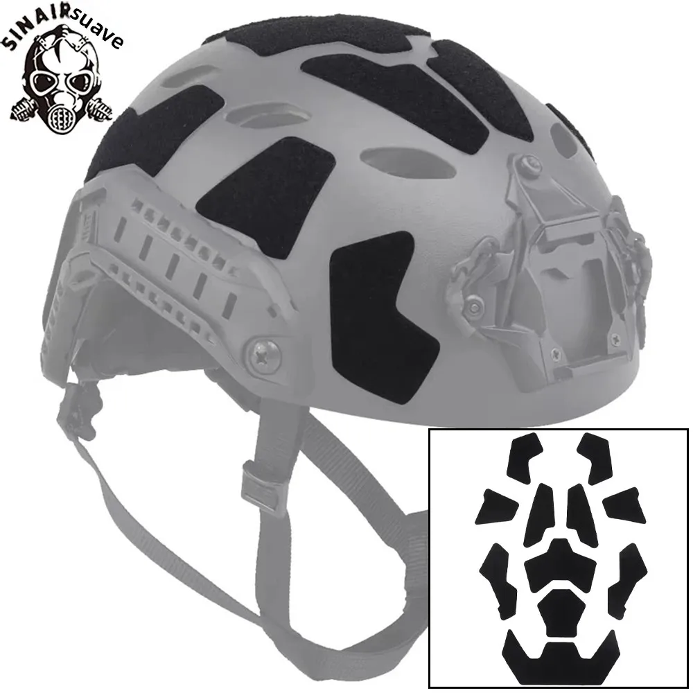 SINAIRSOFT Parches de velcro para casco táctico FAST