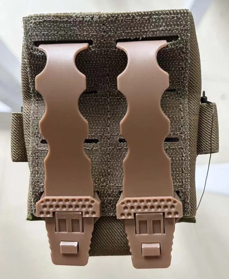 Chaleco táctico MOLLE de caza con funda organizadora para cuaderno - imagen 2