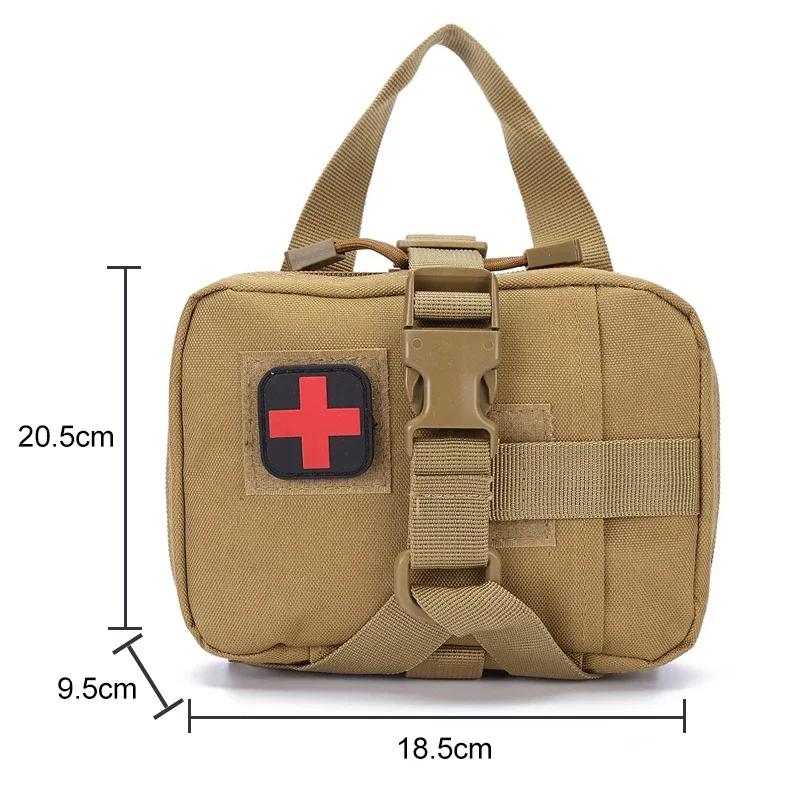 Bolsa táctica EMT MOLLE IFAK – Kit primeros auxilios desmontable emergencia - imagen 3
