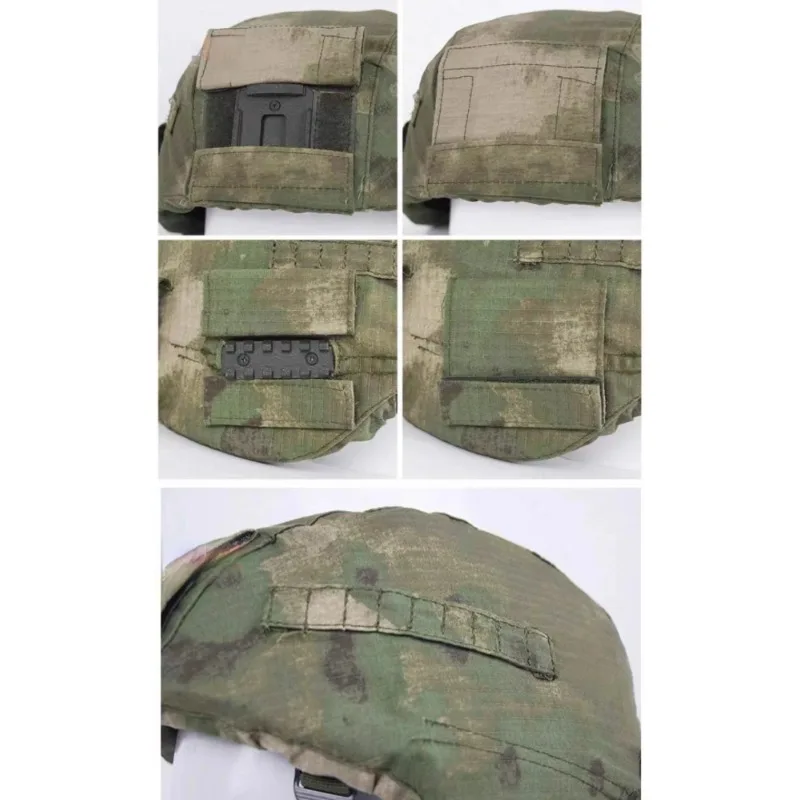 MOX cubierta de casco táctica camuflaje verde resistente al desgarro - imagen 4
