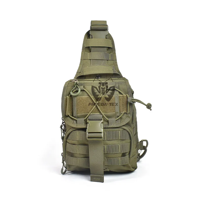 Bolsa de mensajero impermeable táctica MOLLE para ciclismo - imagen 3