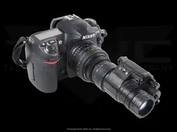 Visión nocturna táctica anillo adaptador cámara DSLR para grabación