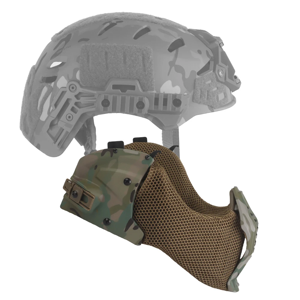 Wendy 3.0 Casco táctico airsoft con protección facial - imagen 3