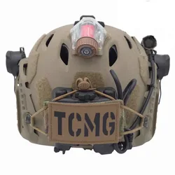 Casco táctico NVG para visión nocturna con soporte de batería