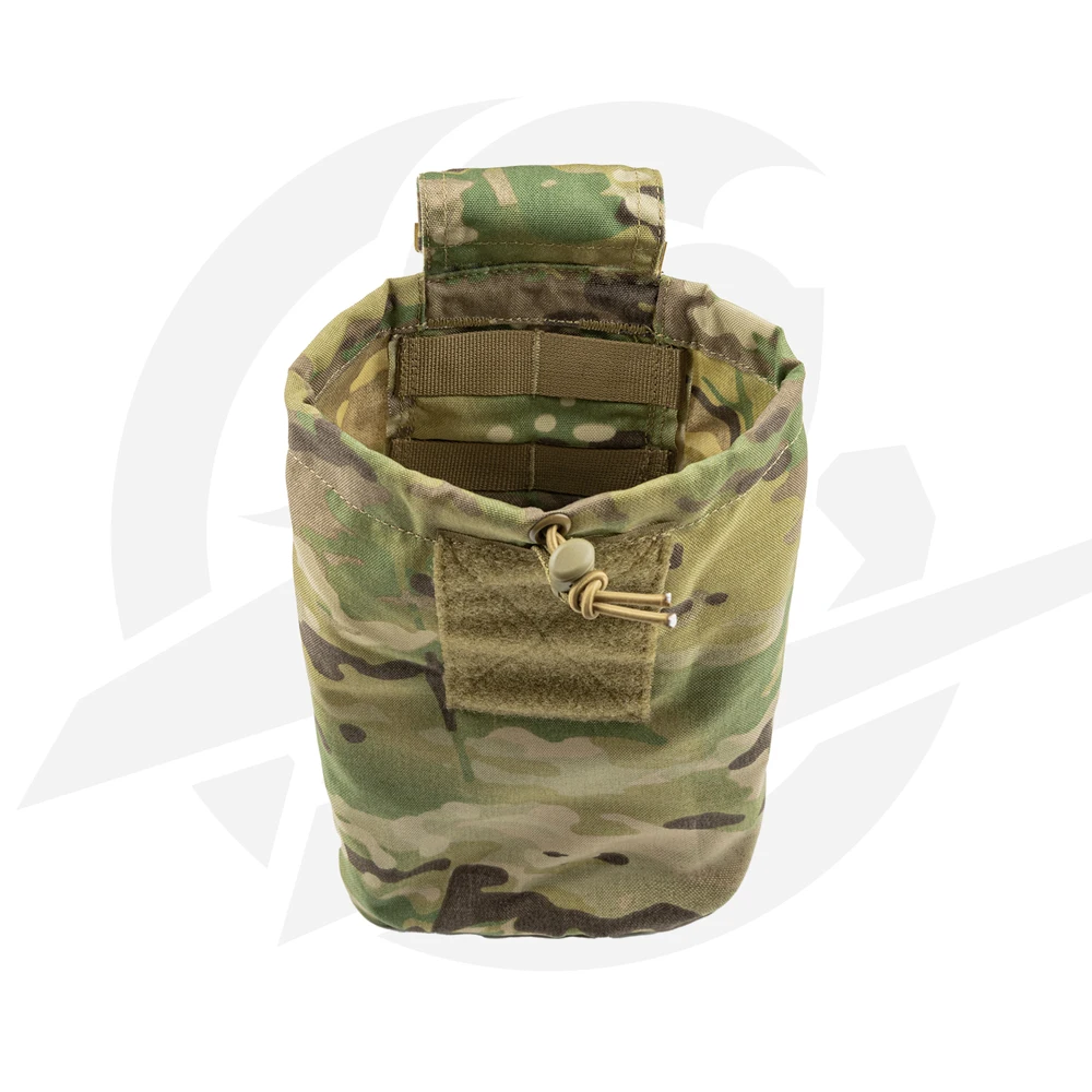 Bolsa táctica MOLLE plegable para almacenamiento exterior de nailon - imagen 2