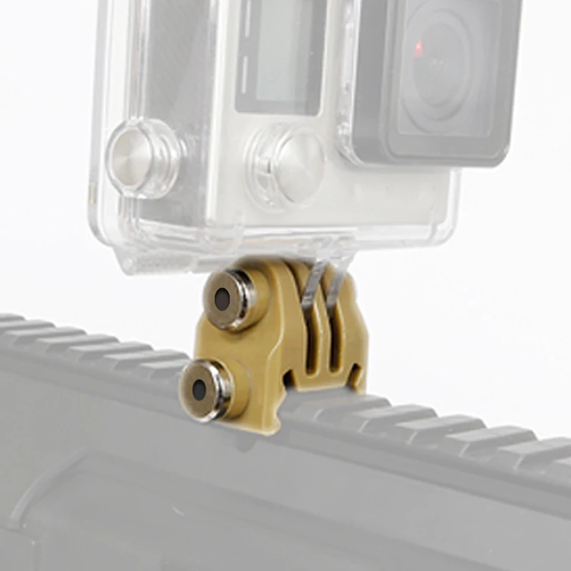 Adaptador para rail Picatinny 20 mm en color negro