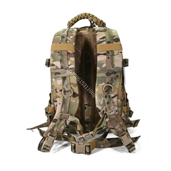 Mochila táctica MOLLE de nailon 500D con corte láser para EDC
