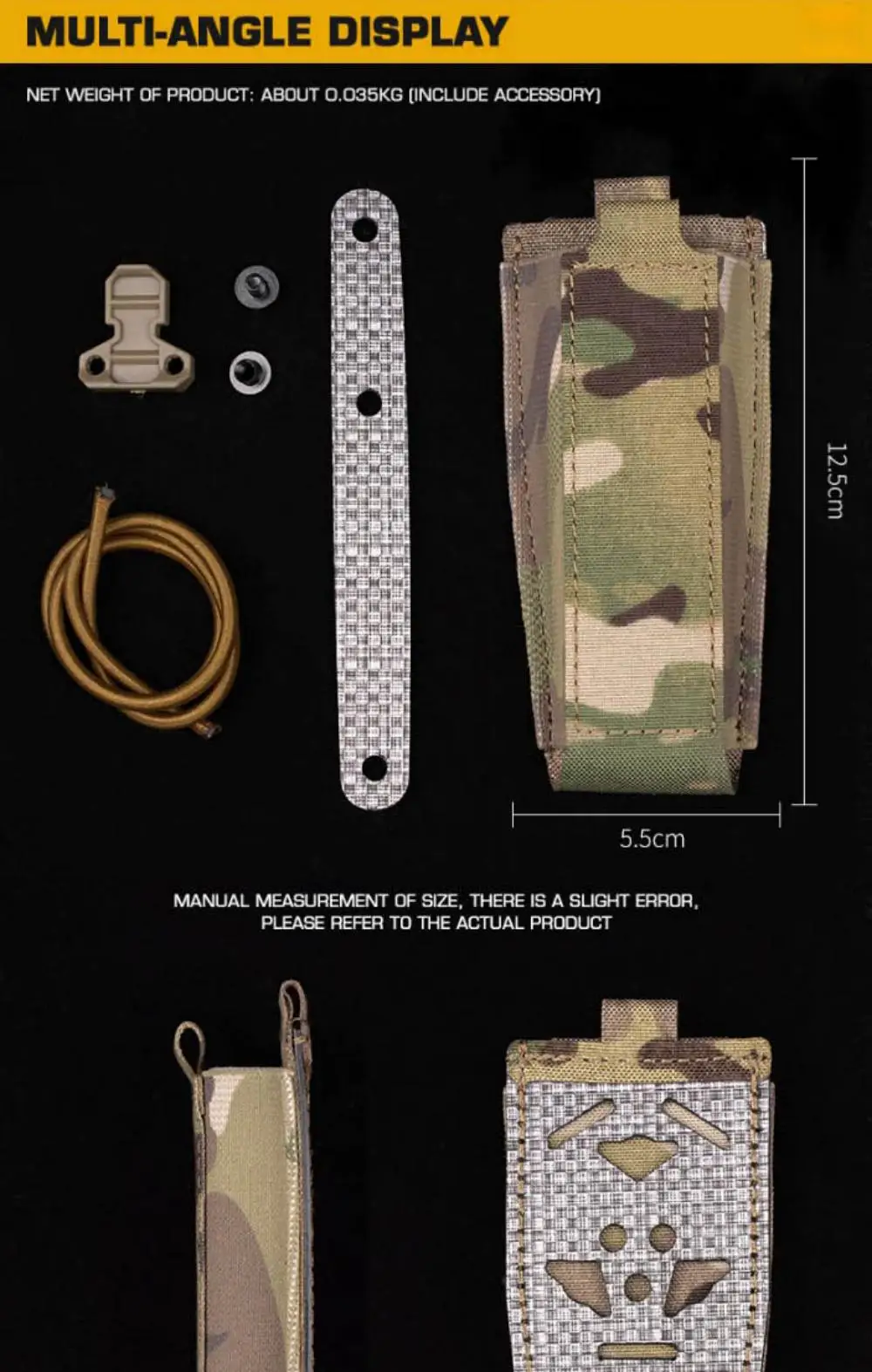 Hardware de montaje ajustable por ángulo