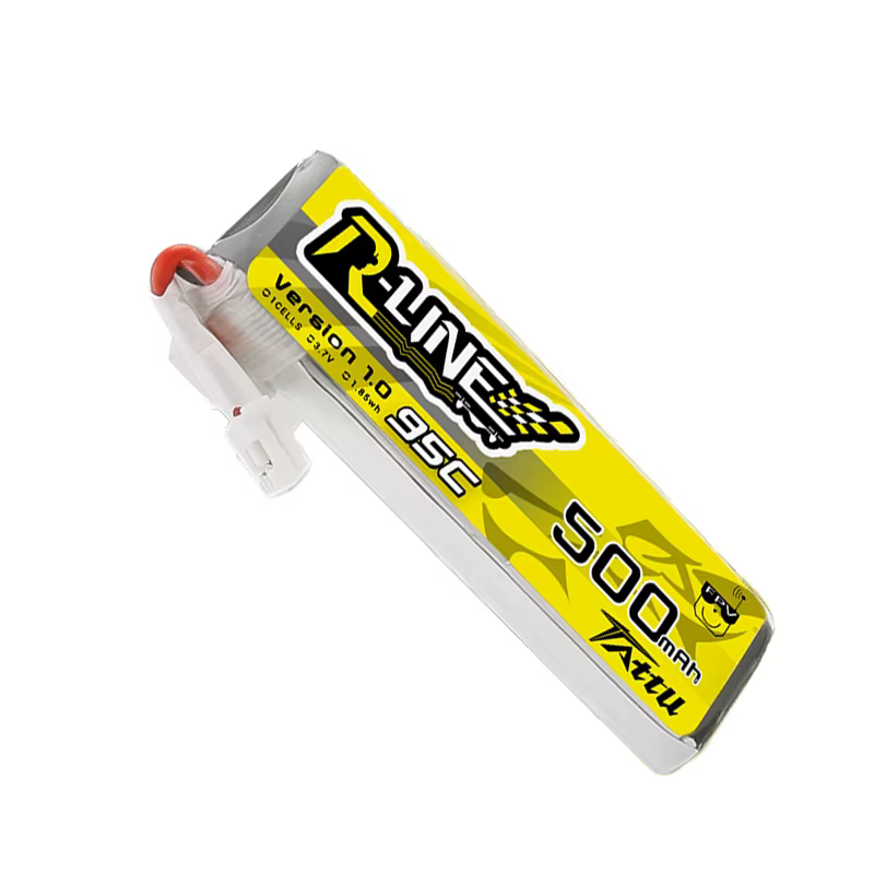 Batería LiPo TATTU R-LINE 500mAh 1S 95C conector PH2.0 FPV - imagen 5