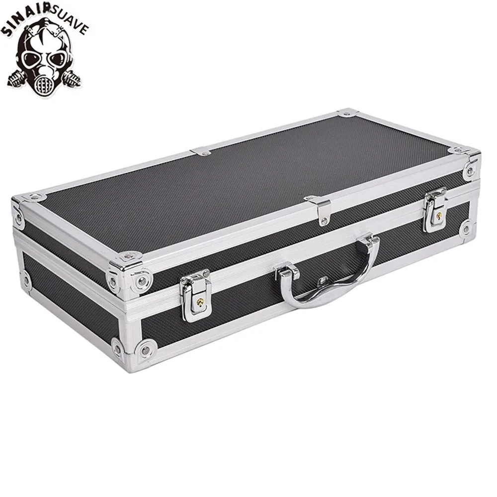 Estuche táctico rígido aluminio para pistola IPSC con espuma acolchada - imagen 3