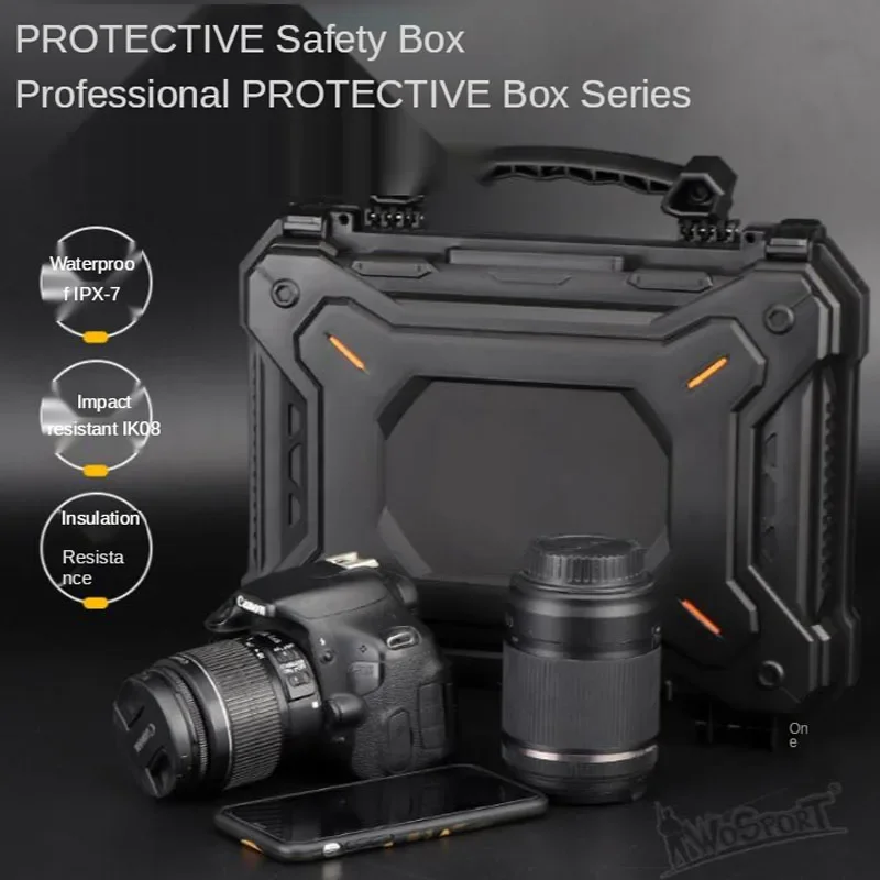 Caja de seguridad ABS resistente al agua y polvo para caza - imagen 2