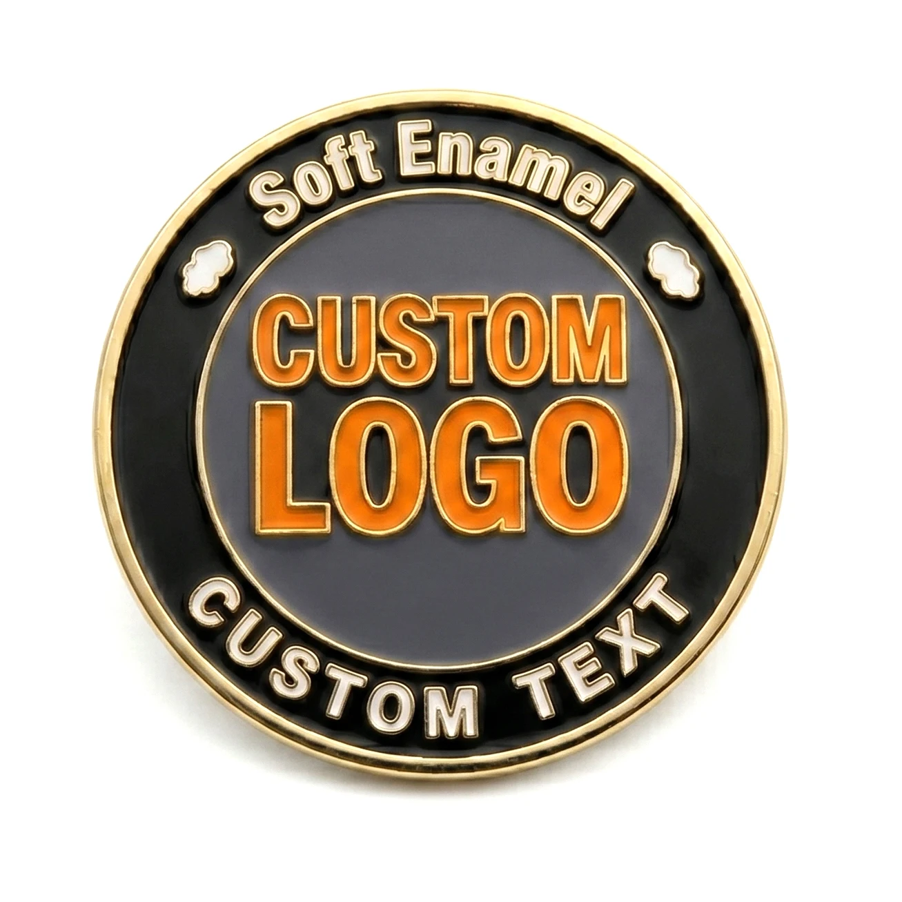 Alfiler de solapa esmaltado Metal con logo y medalla personalizada - imagen 5