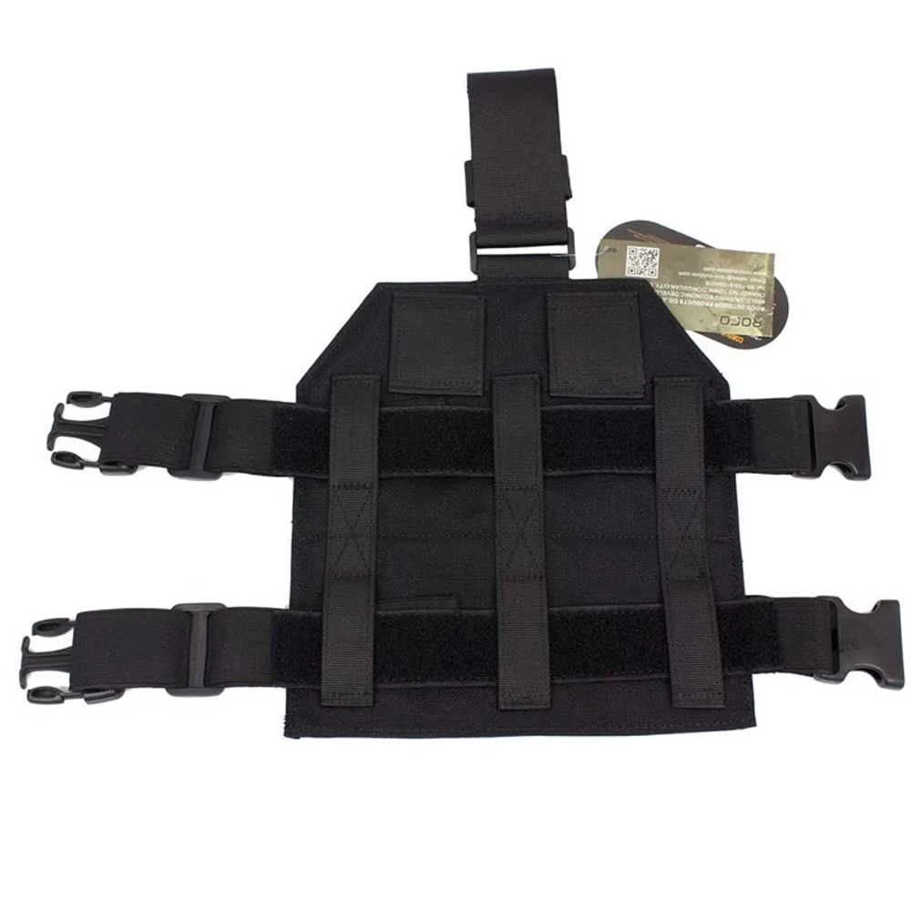 Plataforma muslo táctica MOLLE nailon hebilla rápida - imagen 4