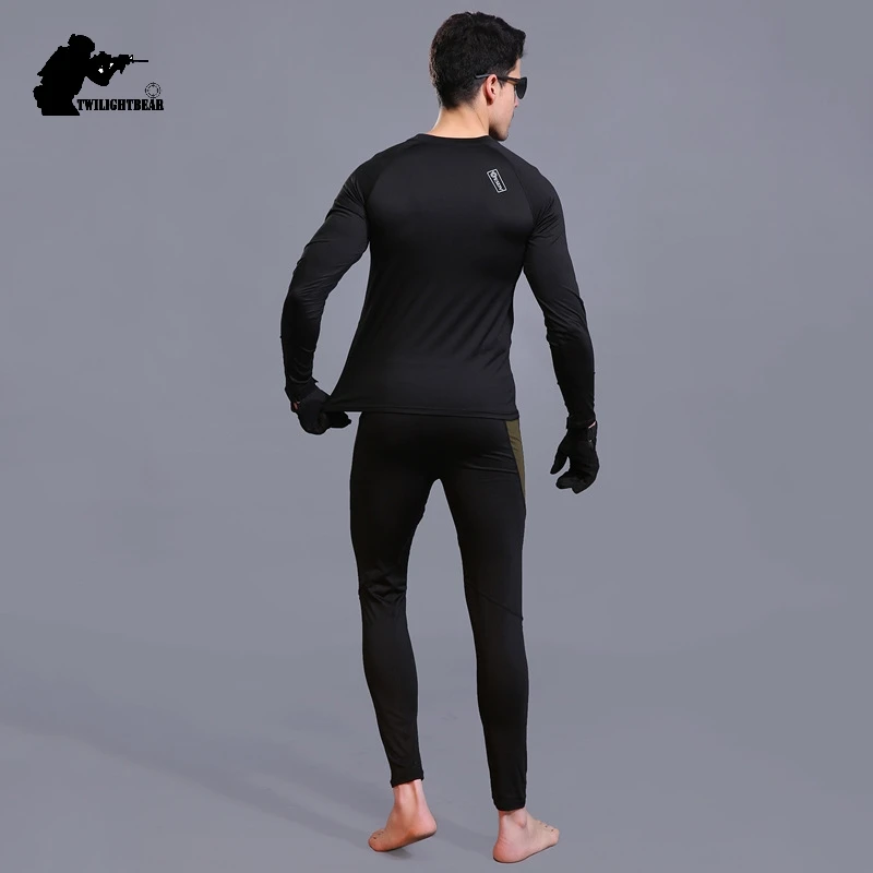 Ropa Interior Térmica para Hombre con Forro Polar y Secado Rápido - imagen 4