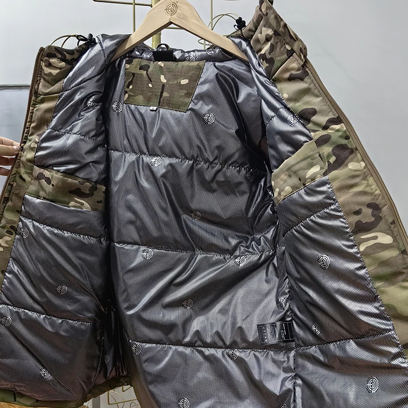 Chaqueta táctica militar cortavientos abrigo invierno Airsoft - imagen 4